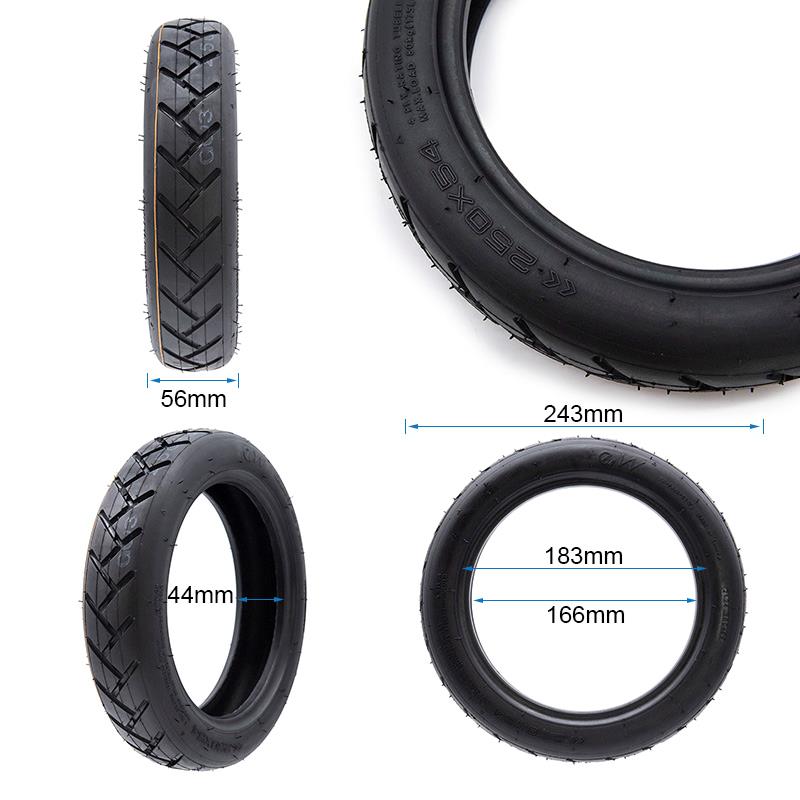 Tubeless däck Navee Mi4 10x2.125 (250-54)-6.6”